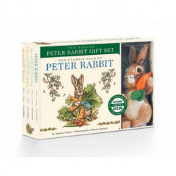The Peter Rabbit Deluxe Plush Gift Set: The Classic Edition Board Book + Plush Stuffed Animal Toy Rabbit Gift Set