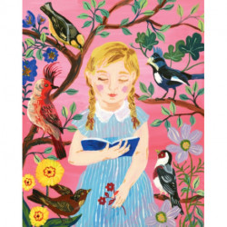 Nathalie Lete: The Girl Who Reads to Birds 500-Piece Puzzle