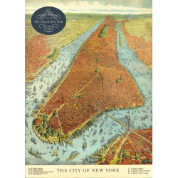 John Derian Paper Goods: The City of New York 750-Piece Puzzle: 750-Piece Puzzle