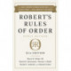 Robert's Rules of Order Newly Revised, 12th edition