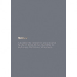 NKJV Bible Journal - Matthew, Paperback, Comfort Print: Holy Bible, New King James Version