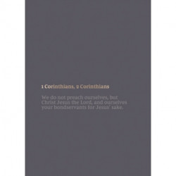 NKJV Bible Journal - 1-2 Corinthians, Paperback, Comfort Print: Holy Bible, New King James Version