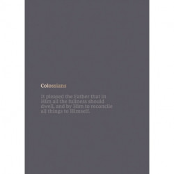 NKJV Bible Journal - Colossians, Paperback, Comfort Print: Holy Bible, New King James Version