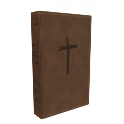 NKJV, Holy Bible for Kids, Leathersoft, Brown, Comfort Print: Holy Bible, New King James Version