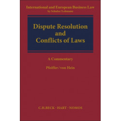 Dispute Resolution and Conflict of Laws