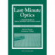 Last-Minute Optics: A Concise Review of Optics, Refraction, and Contact Lenses