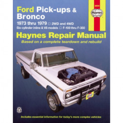 Ford pick-ups F-100-F-350 & Bronco (1973-1979) Haynes Repair Manual (USA)