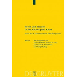 Recht und Frieden in der Philosophie Kants: Akten des X. Internationalen Kant-Kongresses
