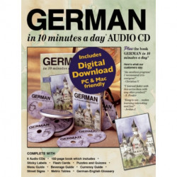 GERMAN in 10 minutes a day BOOK + AUDIO