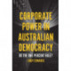 Corporate Power in Australia: Do the 1% Rule?