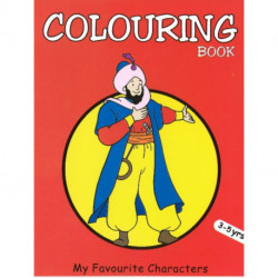 My Favourite Characters Coloring Book
