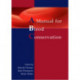 A manual for blood conservation