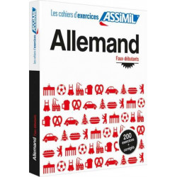 Cahier d'exercices ALLEMAND - faux-debutants