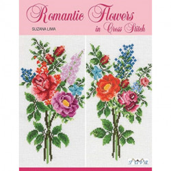 Romantic Flowers in Cross Stitch