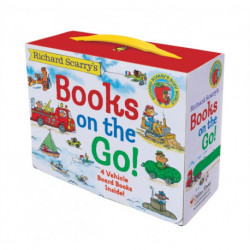 Richard Scarry's Books on the Go: 4 Board Books