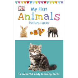 My First Animals: 16 colourful early learning cards