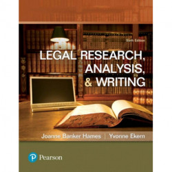 Legal Research, Analysis, and Writing