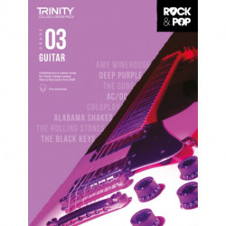 Trinity College London Rock & Pop 2018 Guitar Grade 3