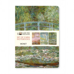 Claude Monet Set of 3 Mini Notebooks