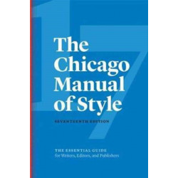 The Chicago Manual of Style, 17th Edition
