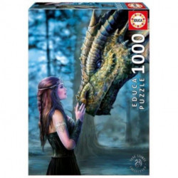 Educa Borras - Once Upon a Time, Anne Stokes 1000 piece Jigsaw Puzzle