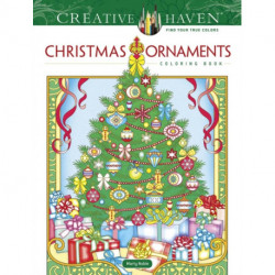 Creative Haven Christmas Ornaments Coloring Book