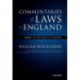 The Oxford Edition of Blackstone's: Commentaries on the Laws of England: Book I, II, III, and IV