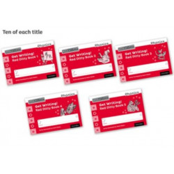 Read Write Inc. Phonics: Get Writing! Red Ditty Books 1-5 Pack of 50