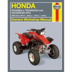 Honda TRX300EX, TRX400EX & TRX450R/ER ATVs (93 - 14) Haynes Repair Manual