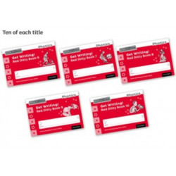 Read Write Inc. Phonics: Get Writing! Red Ditty Books 6-10 Pack of 50