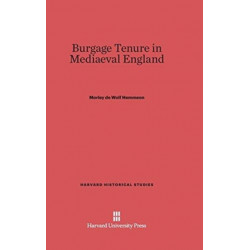 Burgage Tenure in Mediaeval England