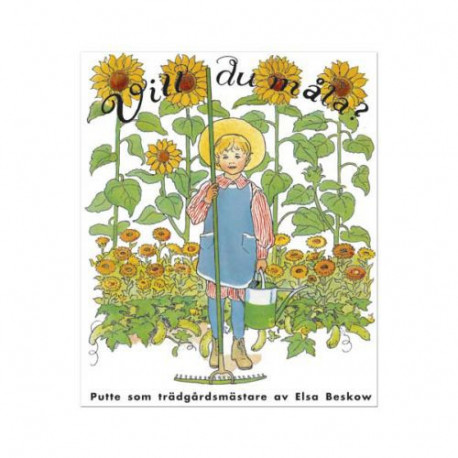 Vill du måla? Putte som trädgårdsmästare