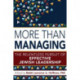More Than Managing: The Relentless Pursuit of Effective Jewish Leadership