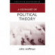 A Glossary of Political Theory