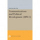 Communications and Political Development. (SPD-1)