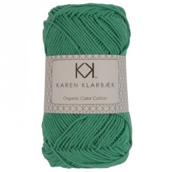Forstør 8/4 Limegrøn - KK Color Cotton økologisk bomuldsgarn fra Karen Klarbæk