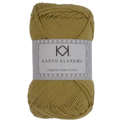 8/4 Pastelgul - KK Color Cotton økologisk bomuldsgarn fra Karen Klarbæk