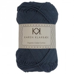 8/4 Babyblå - KK Color Cotton økologisk bomuldsgarn fra Karen Klarbæk