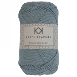 8/4 Falmet jeansblå - KK Color Cotton økologisk bomuldsgarn fra Karen Klarbæk