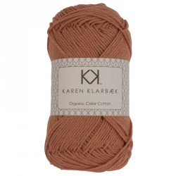 8/4 Abrikos - KK Color Cotton økologisk bomuldsgarn fra Karen Klarbæk