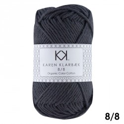 8/8 Blommefarvet - KK Color Cotton økologisk bomuldsgarn fra Karen Klarbæk
