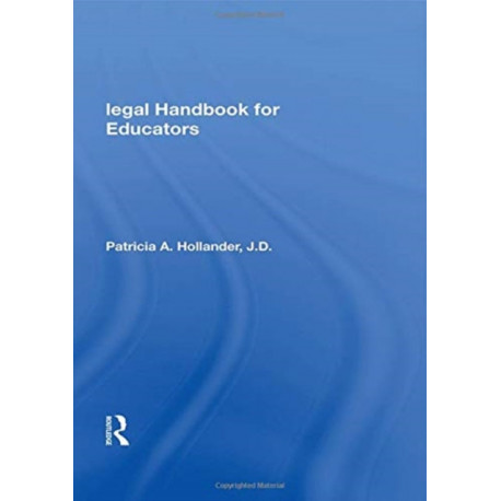 Legal Handbook For Educators