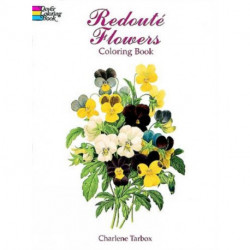 Redoute Roses Coloring Book
