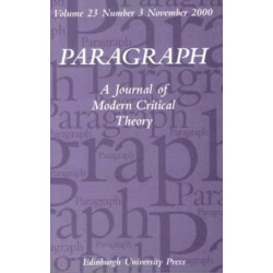 Revisiting the Scene of Writing: New Readings of Cixous: Paragraph Volume 23, Issue 3