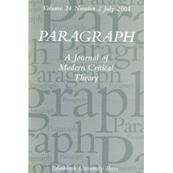 A Symposium on Slavoj Zizek: Faith and the Real: Paragraph Volume 24 Number 2
