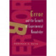 Error and the Growth of Experimental Knowledge