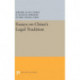 Essays on China's Legal Tradition