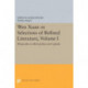 Wen Xuan or Selections of Refined Literature, Volume I: Rhapsodies on Metropolises and Capitals
