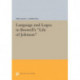 Language and Logos in Boswell's Life of Johnson