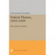 Federal Theatre, 1935-1939: Plays, Relief, and Politics